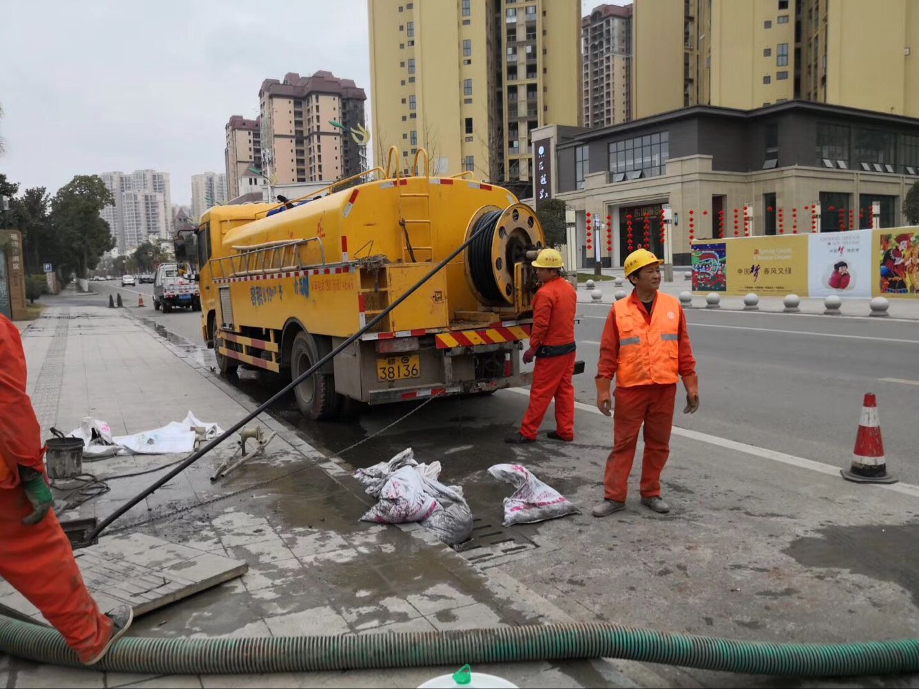 象山排污管道清淤-管道清洗